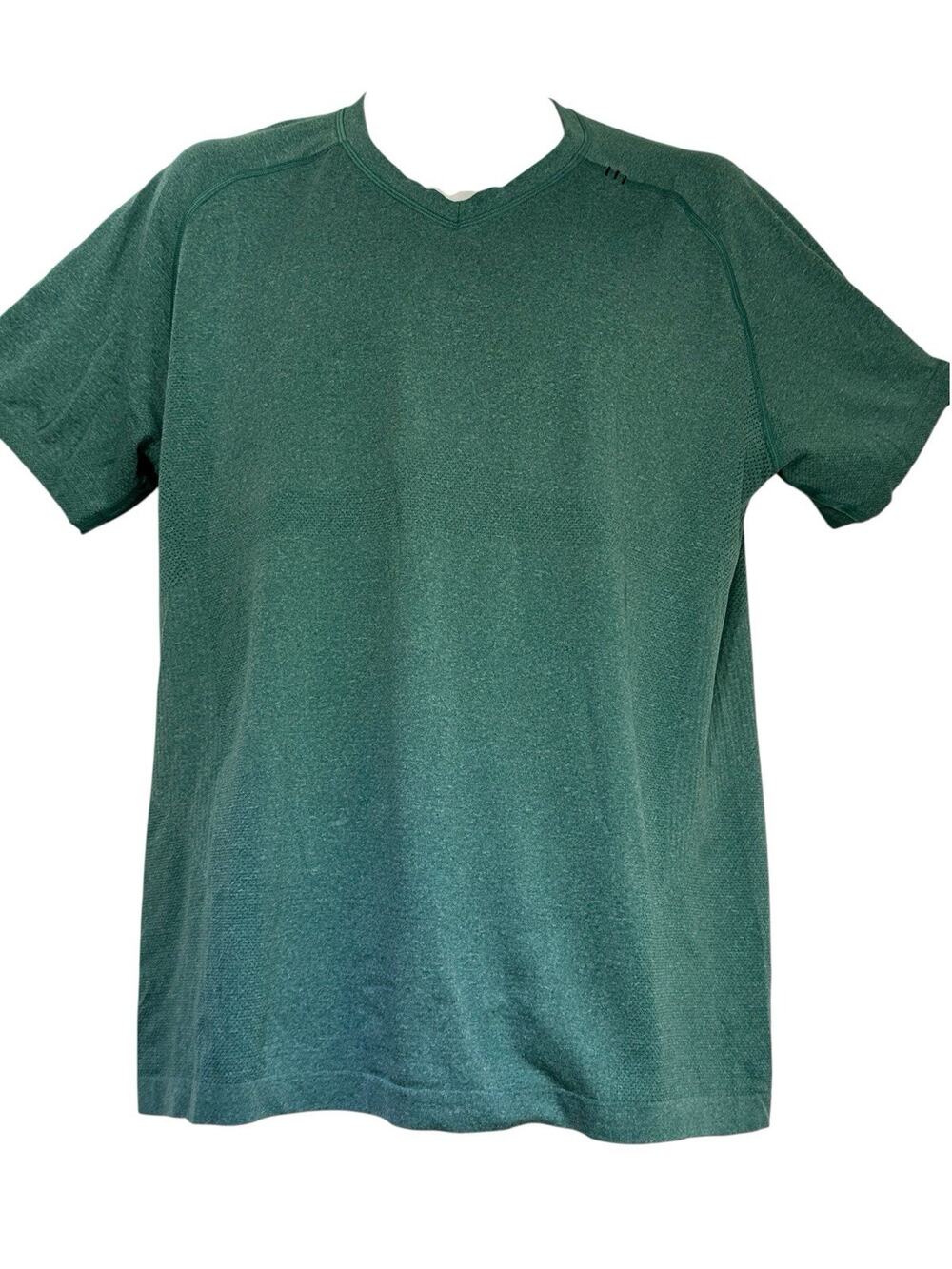 LULULEMON Mint Green Metal Vent Tech SS 2.0 Top Shirt Men's Size L